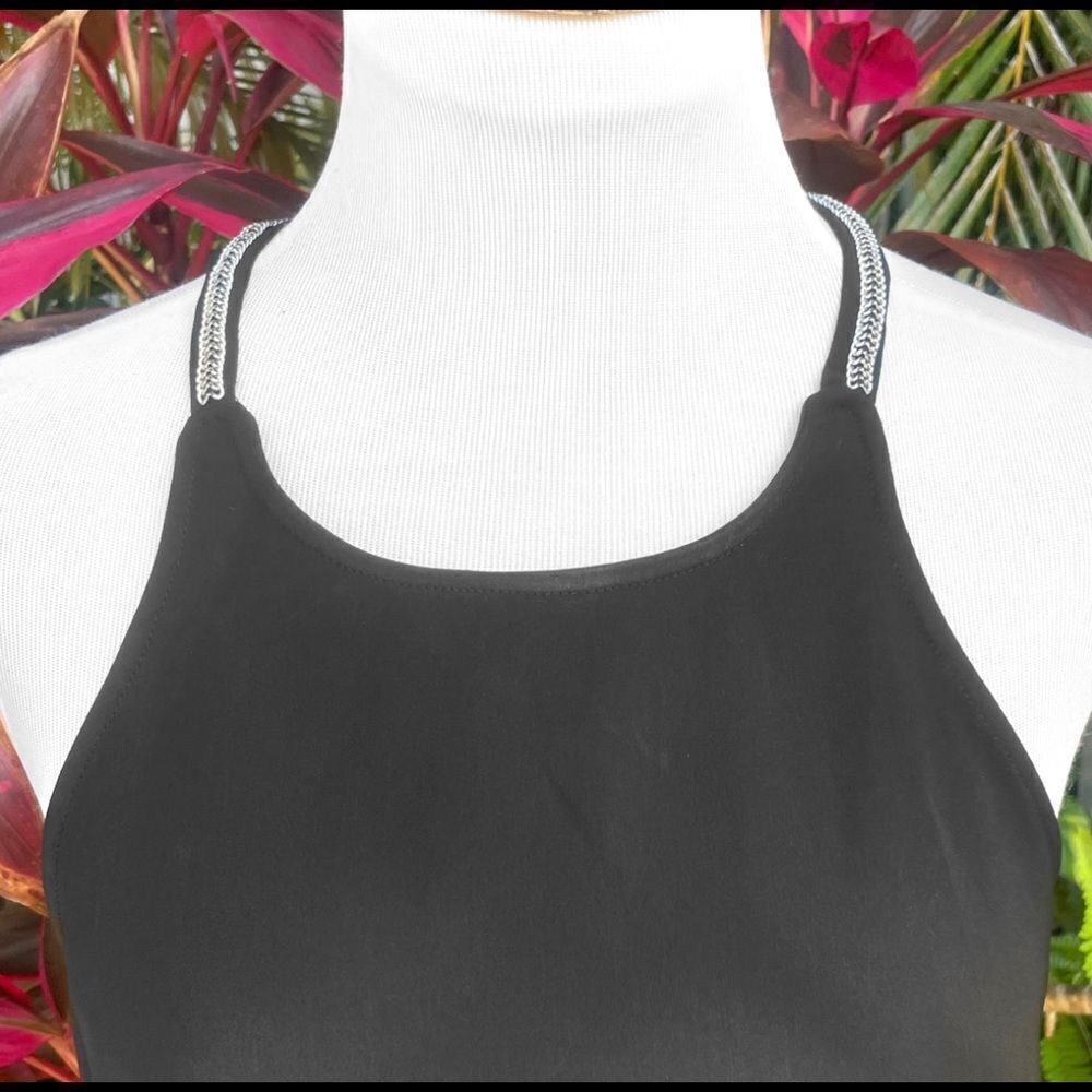 Parker Mesh Inset Chain Strap Blouse - Picture 3 of 7
